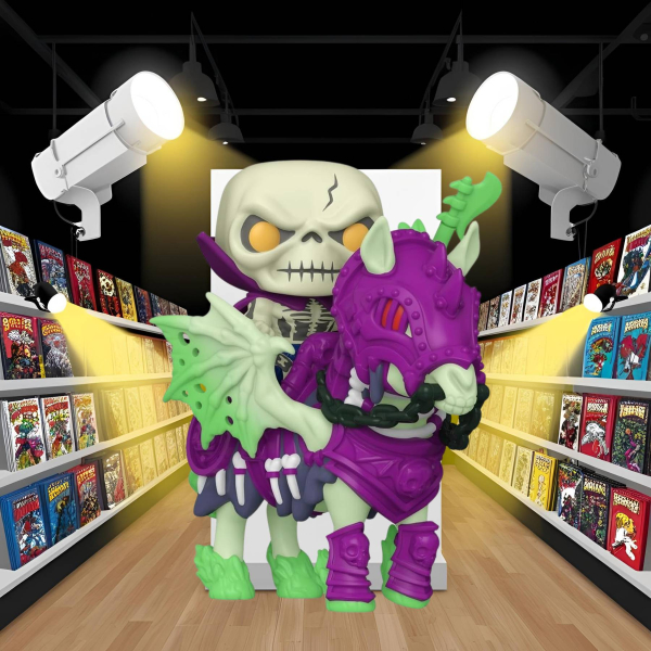 Funko Fusion POP! RIDES Nr. 999 – Scare Mare & Scare Glow (MOTU) | Vinyl Figur 15 cm